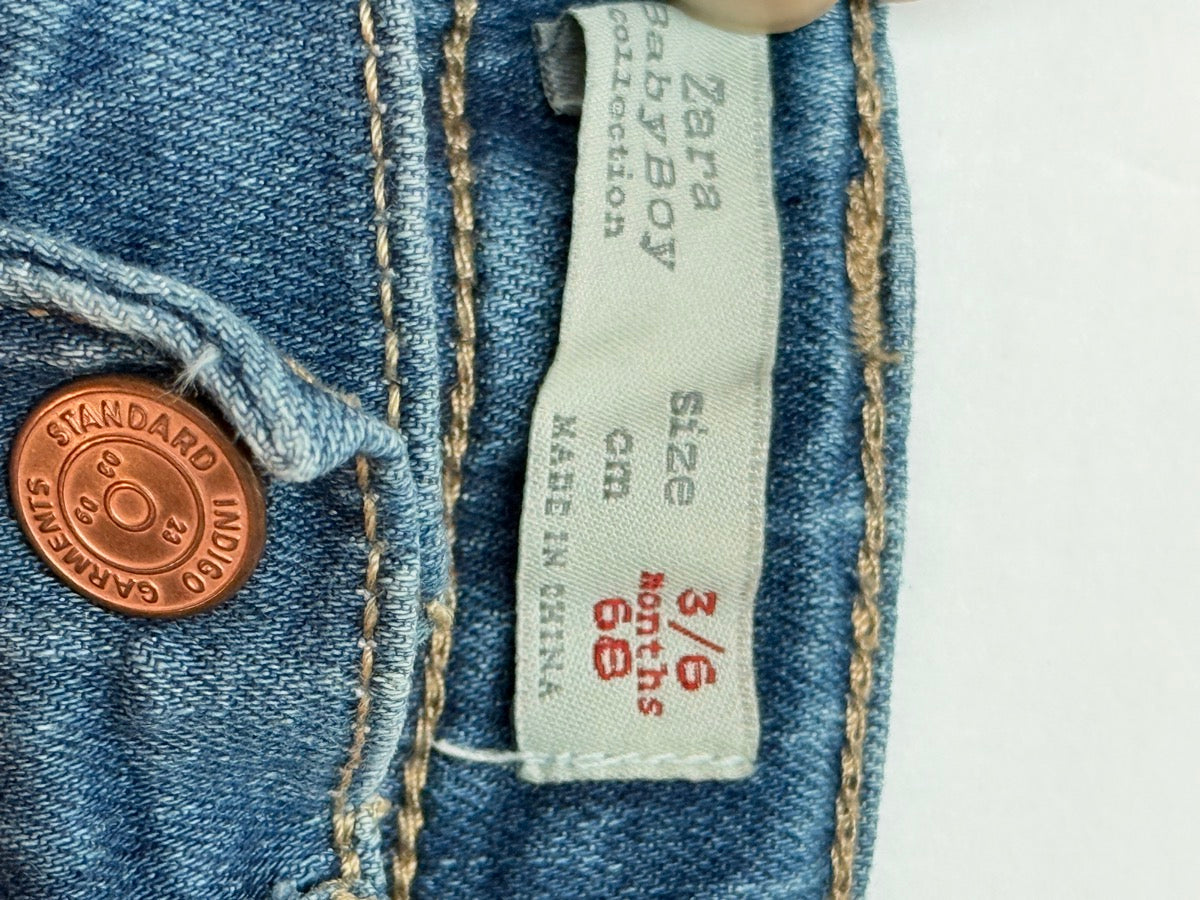 Zara Baby Boy Denim Jeans Size 3/6M