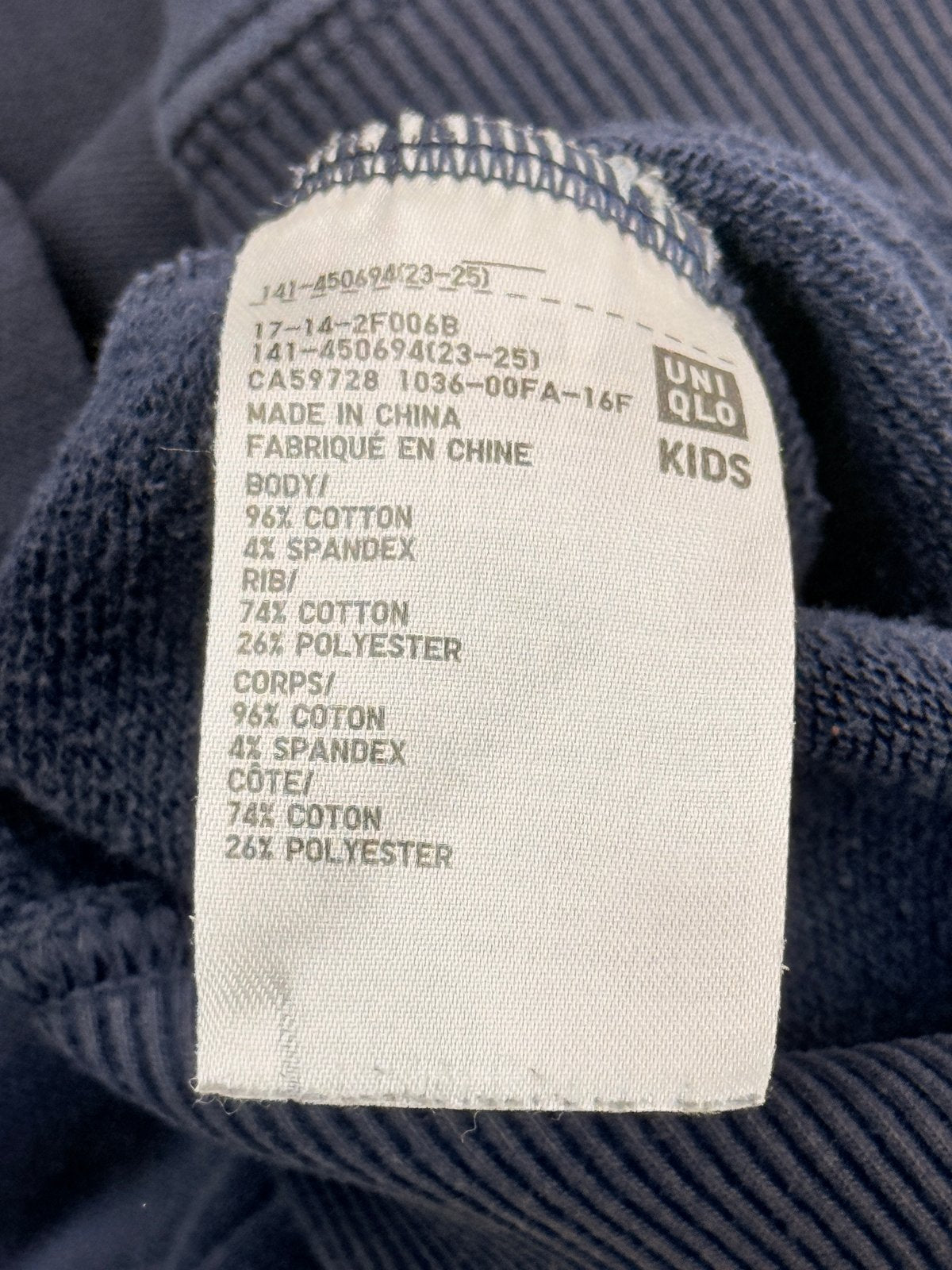Uniqlo Navy Crewneck Sweatshirt Size 5-6
