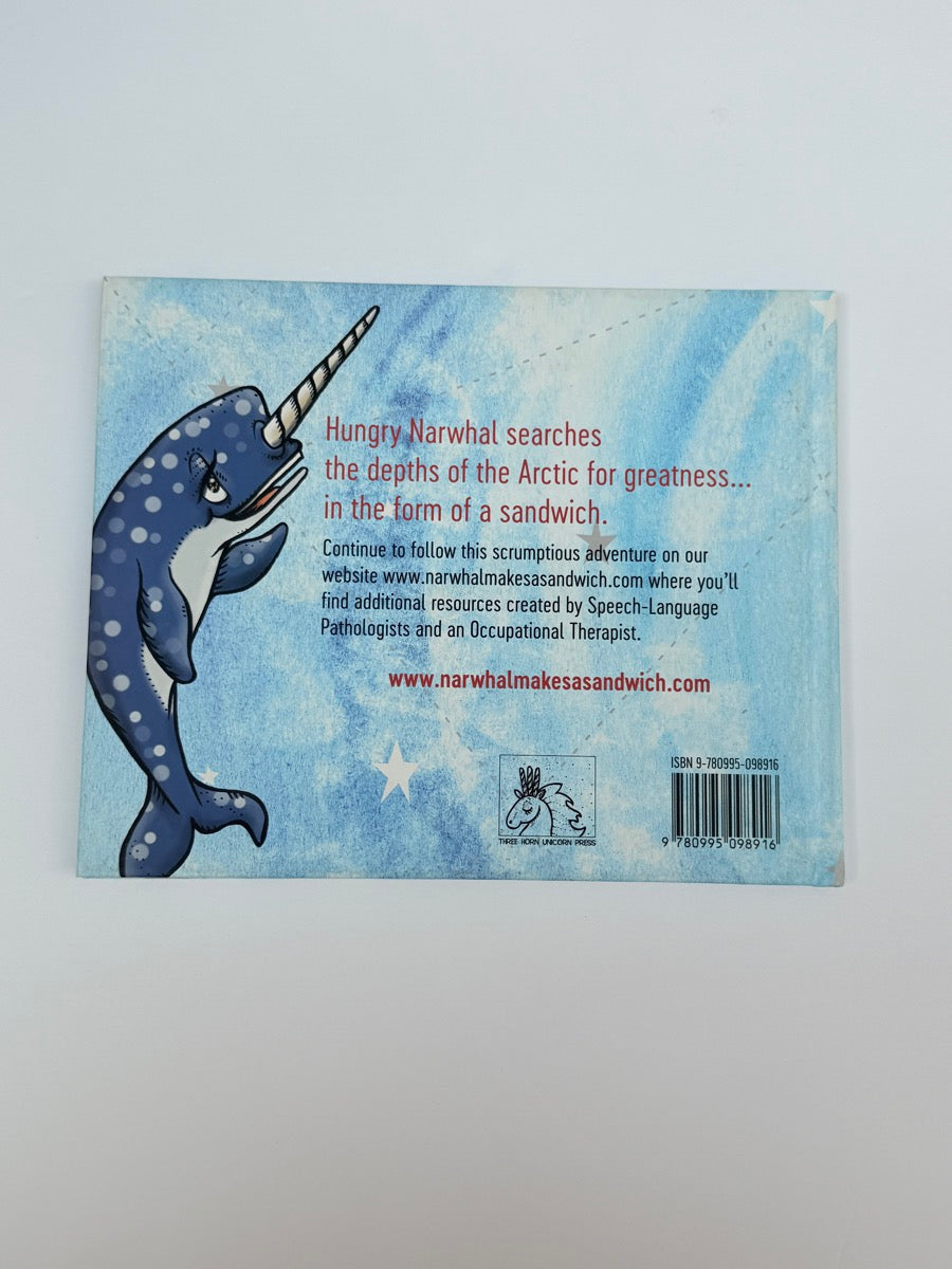 Laura Addington Narwhal Makes a Sandwich