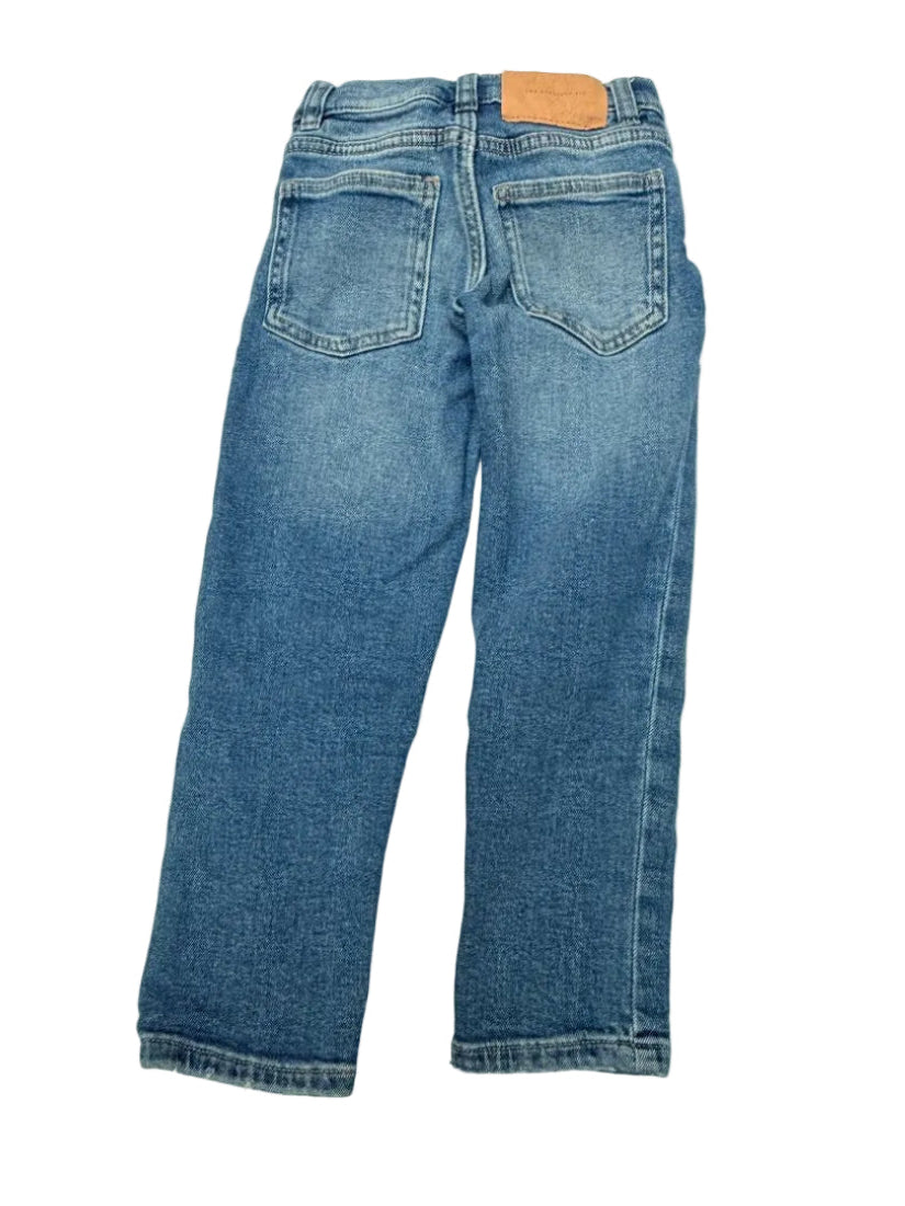 Zara Medium Wash Straight Jeans Size 6Y