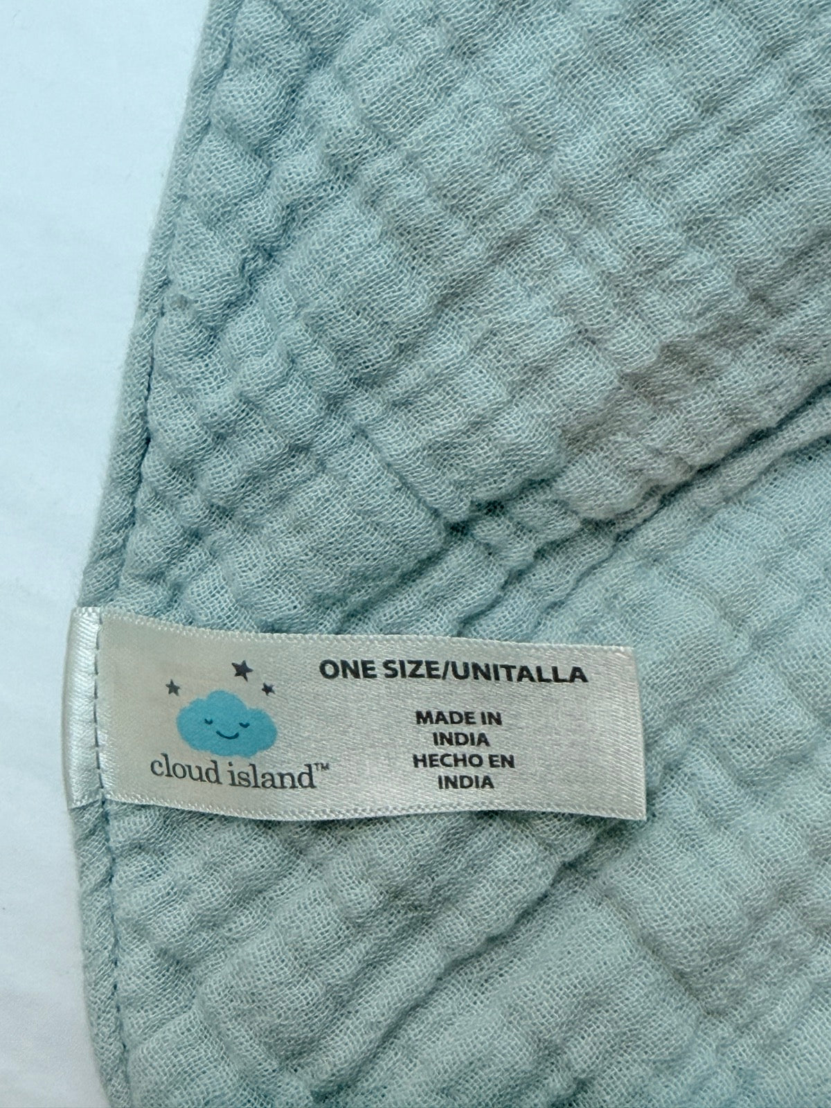 Cloud Island Muslin Bandana Bib One Size