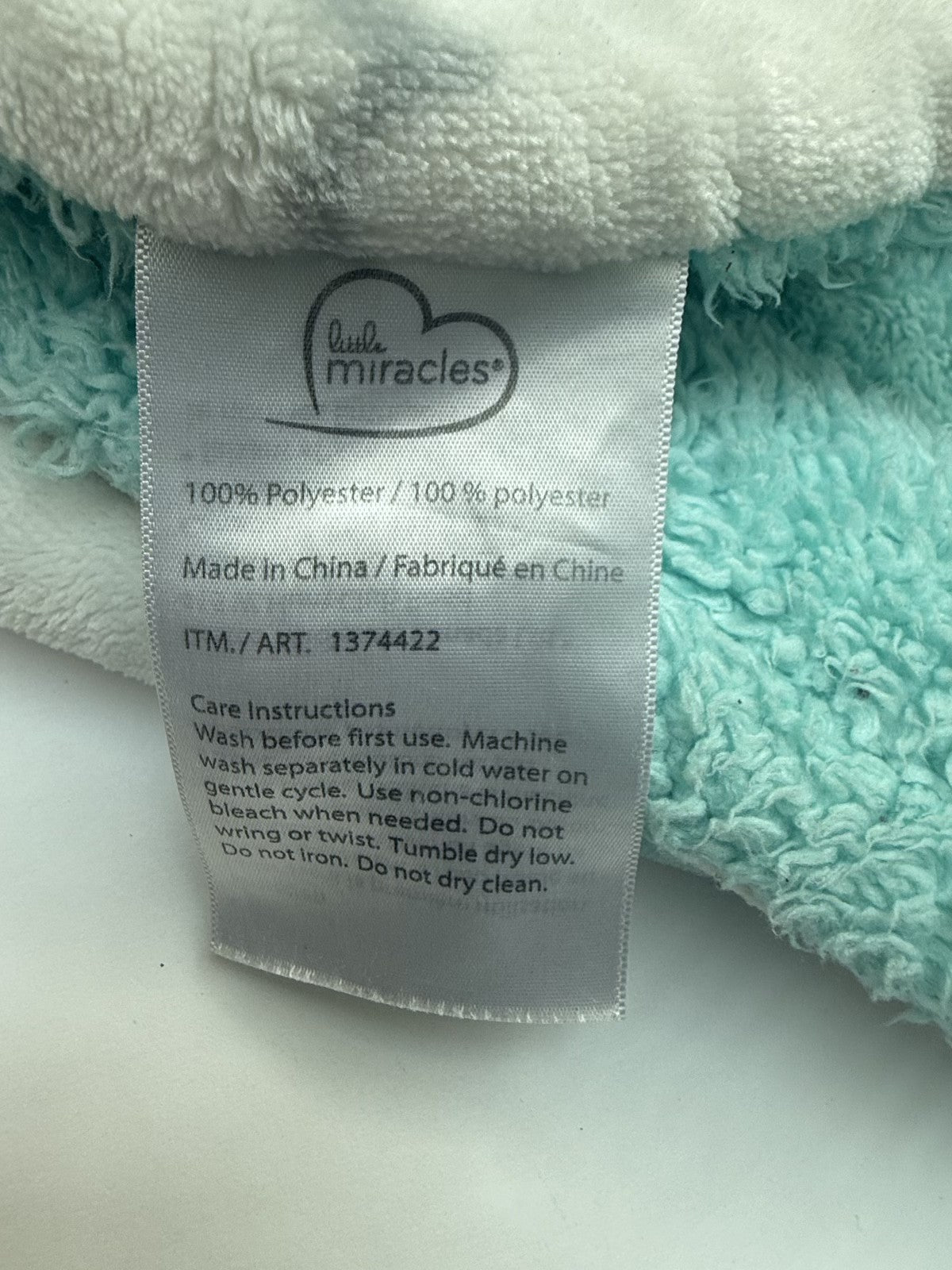 Large Little Miracles Stars Clouds Blanket