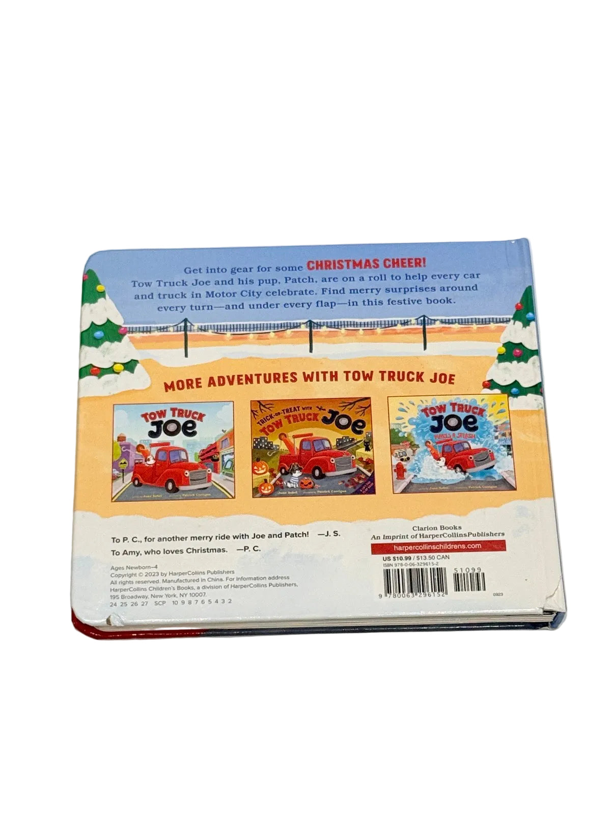 Ho Ho Ho, Joe le Dépanneur, livre cartonné