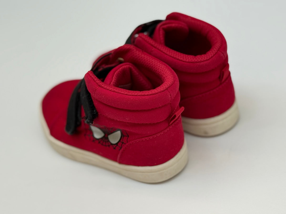Gap Marvel Spider-Man Hi-Top Sneakers Size 8