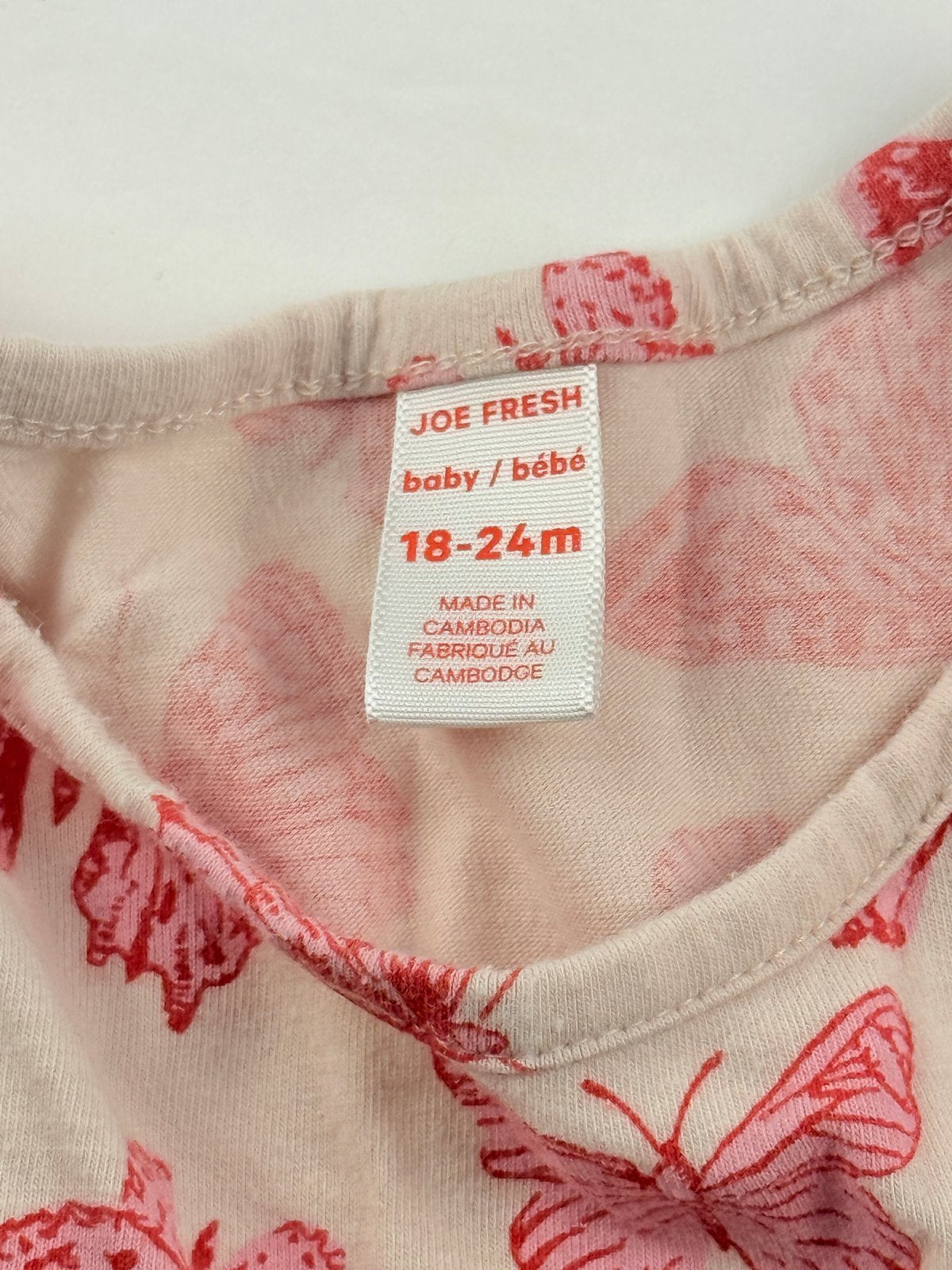 Joe Fresh Butterfly Print Dress 18-24M