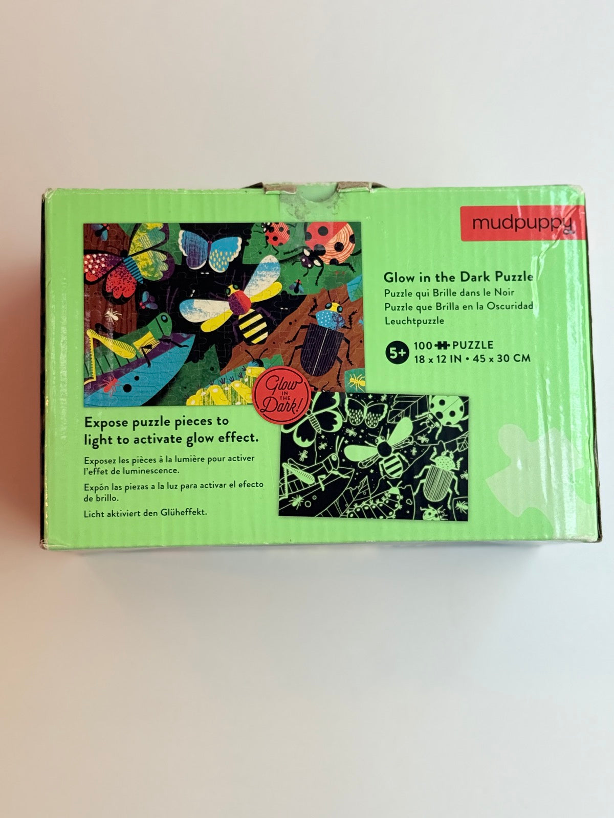 Mudpuppy Glow in the Dark Amazing Insects Puzzle