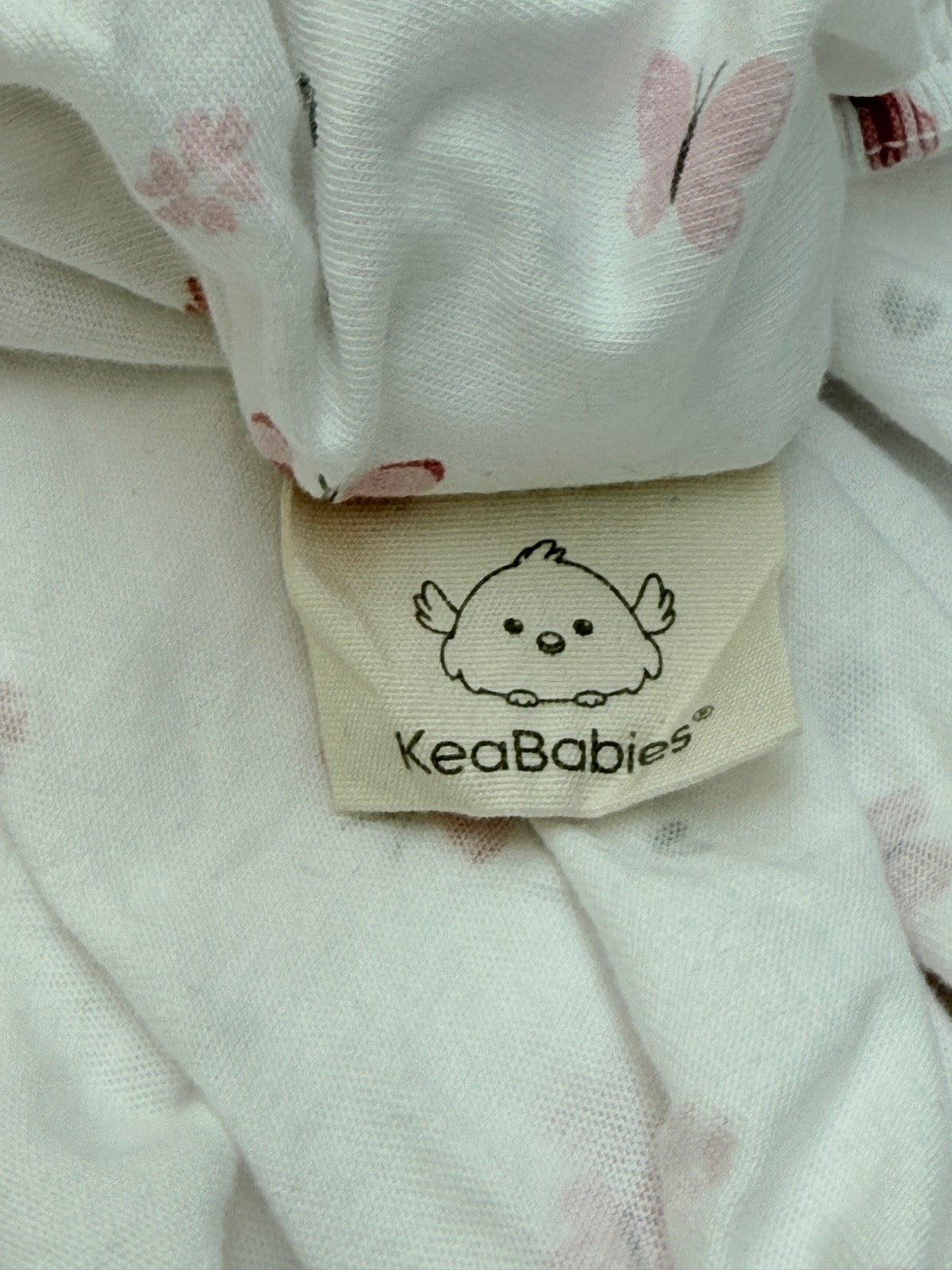 KeaBabies Butterfly Fitted Crib Sheet