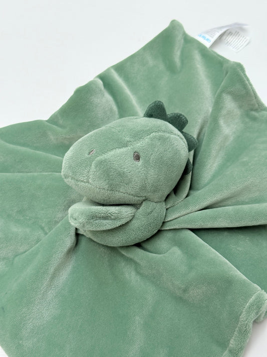Carter's Green Dinosaur Lovey Security Blanket