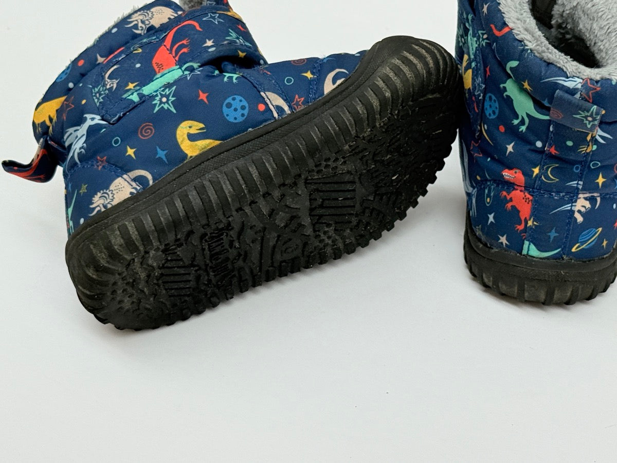 Jan & Jul Space Dinosaur Winter Boot Size 5