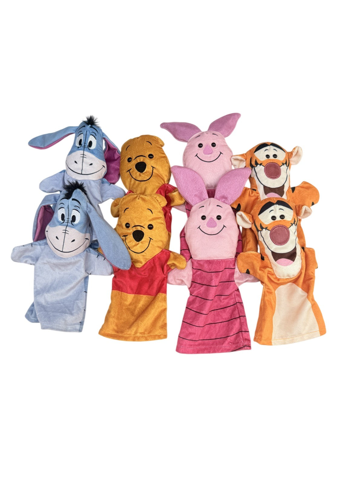 Disney Winnie the Pooh Hand Puppets Set of 4