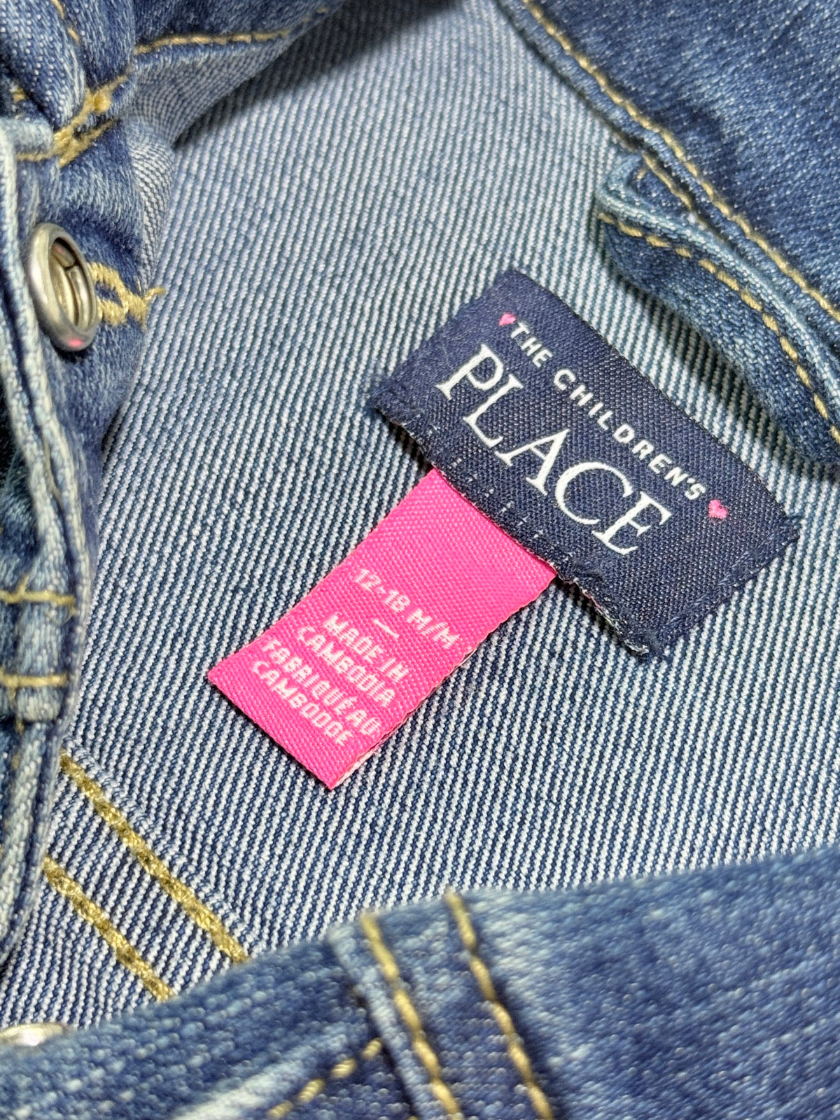 The Children's Place Denim Jacket 12-18M