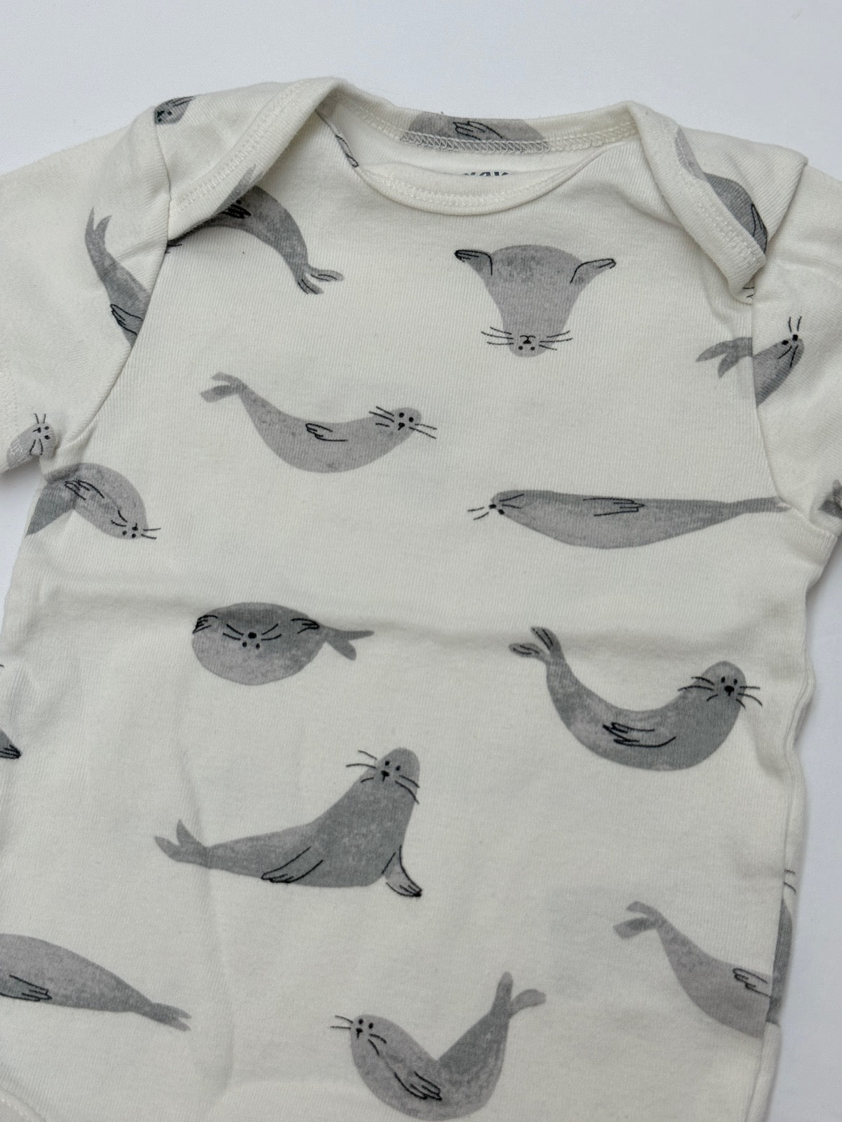 Seal Print Bodysuit Newborn