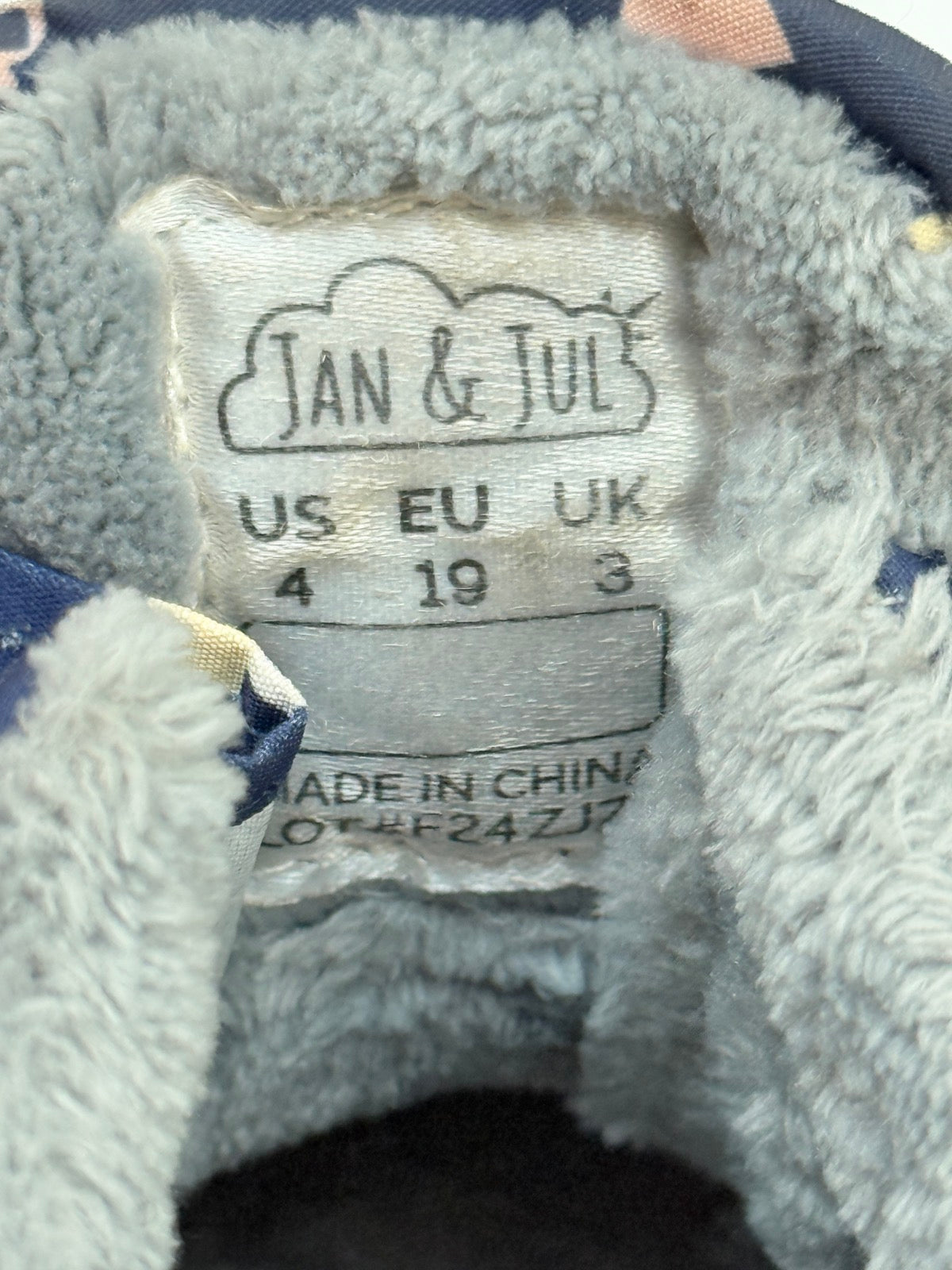 Jan & Jul Navy Winter Boot Size US 4
