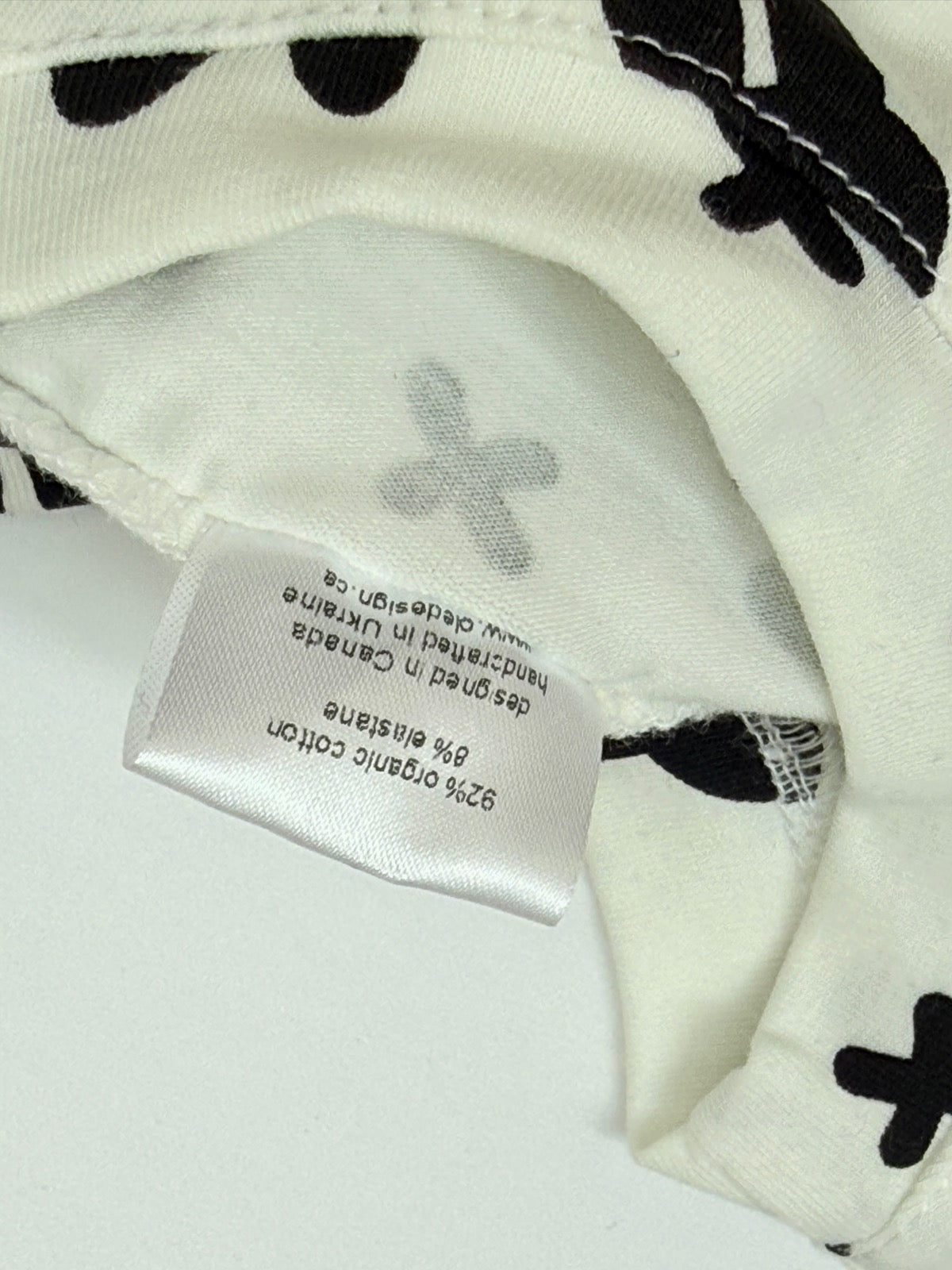 Ole Design Miffy Style Bunny Print Shorts 3-4 Years
