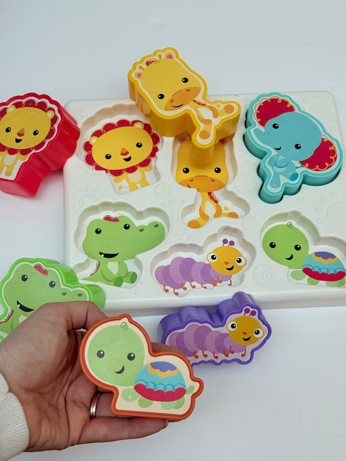 Fisher-Price Jungle Animal Chunky Puzzle 6 Piece