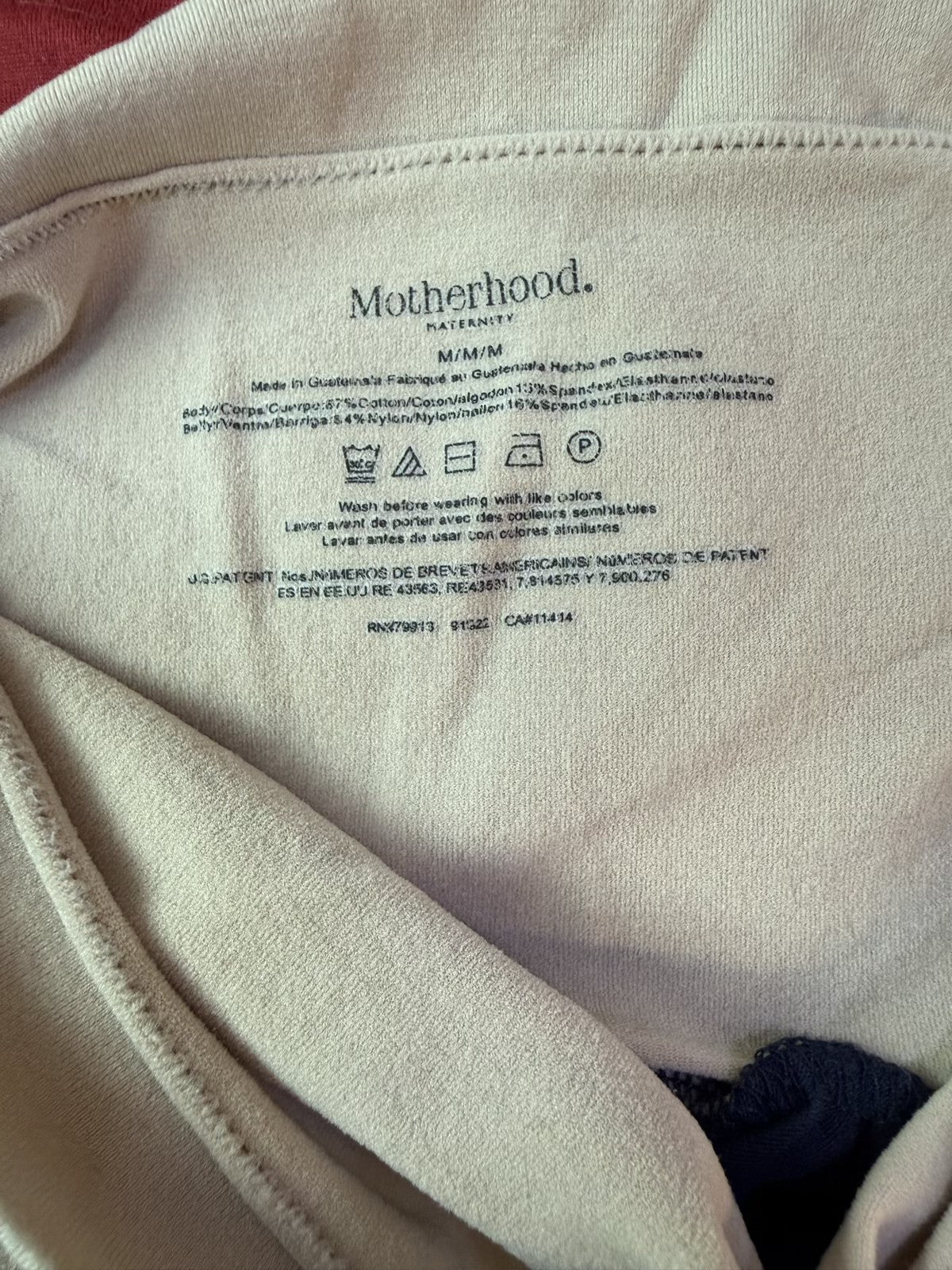 Motherhood Maternity Navy Leggings Size M