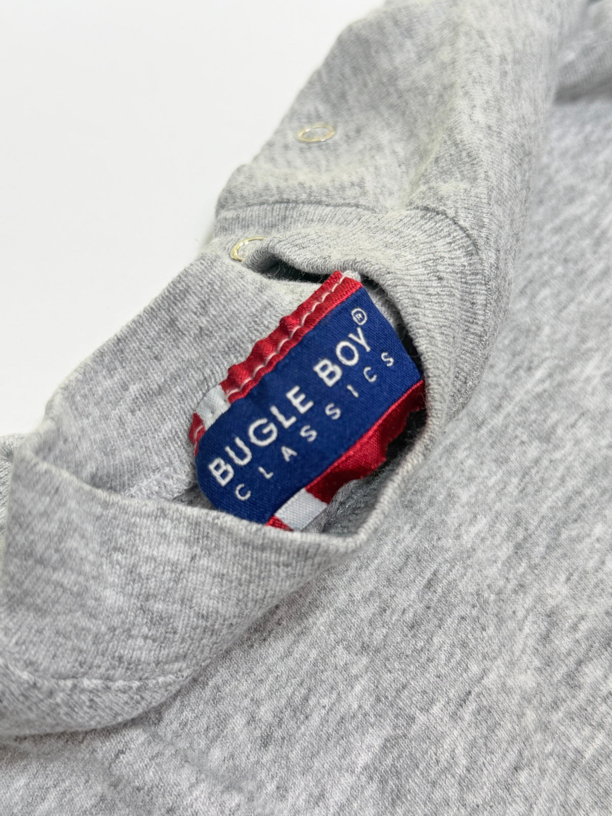Vintage Bugle Boy Sportswear Gray Shirt 2T