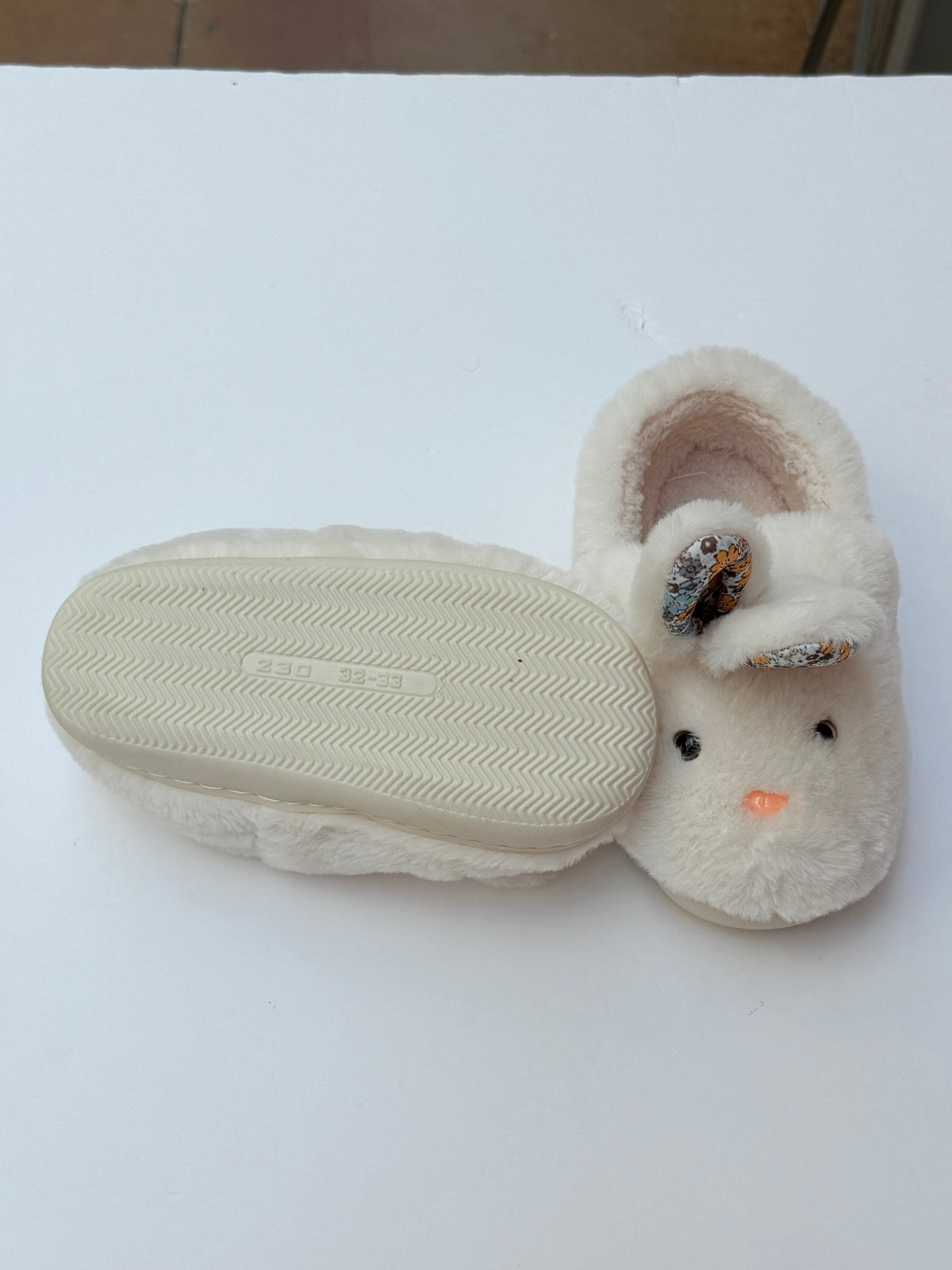 Bunny Slippers Kids Size 32-33