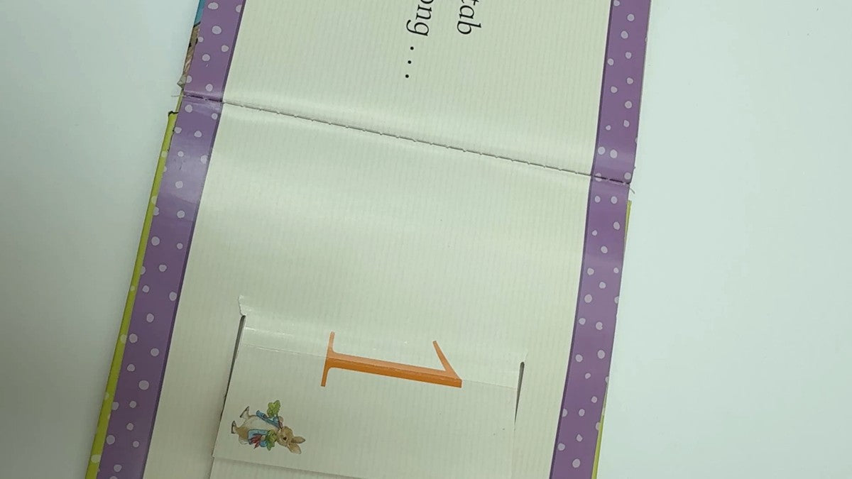 Peter Rabbit 1 2 3 Board Book