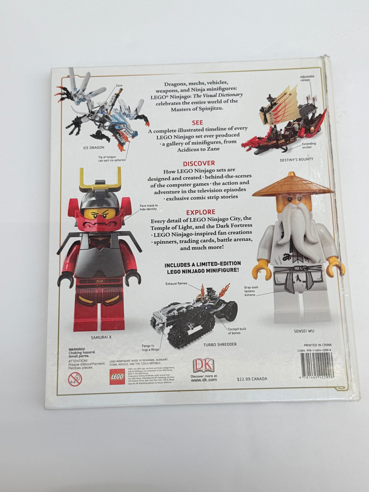 LEGO Ninjago: The Visual Dictionary DK Book