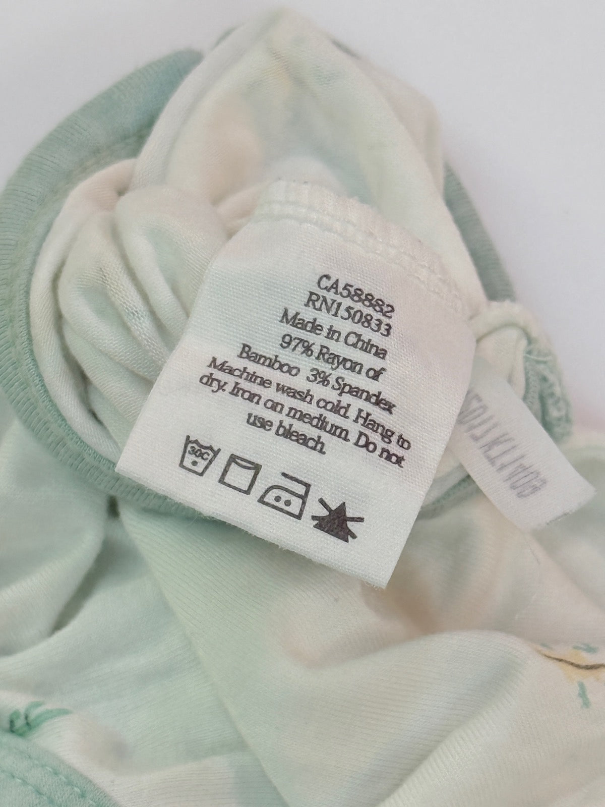 Kyte Baby Camel Print Bodysuit 3-6m