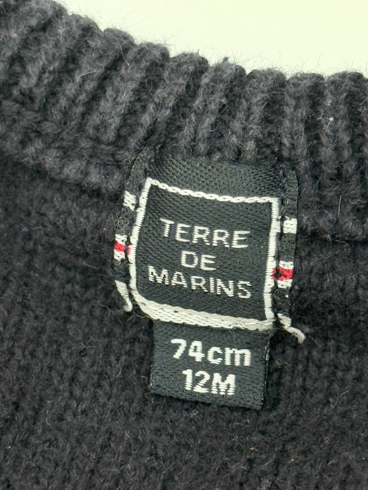 Terre de Marins Petit Matelot Striped Sweater 12M