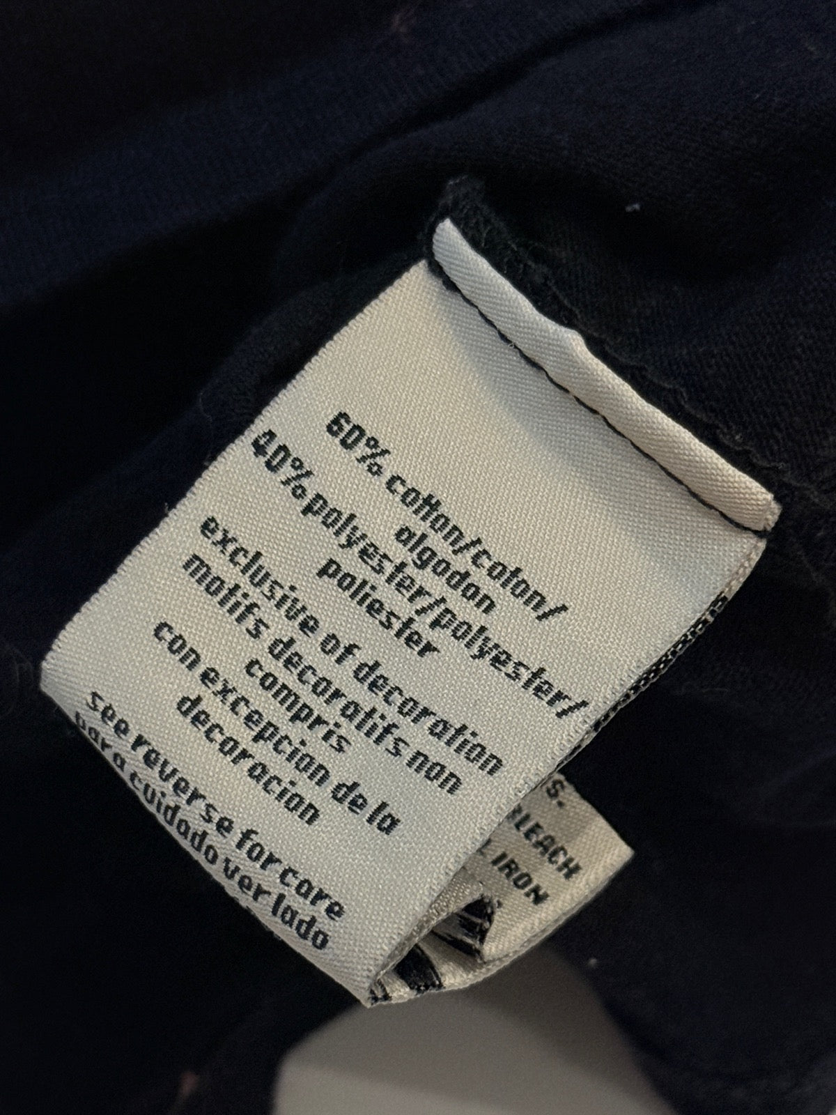 Calvin Klein Jeans Black Long Sleeve Top 12M