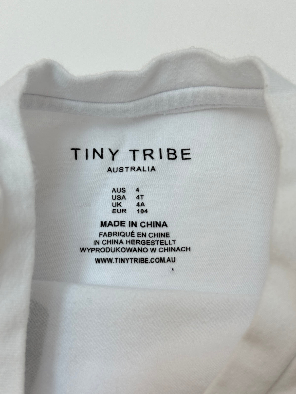 Tiny Tribe Juice Be Yourself Tee 4T
