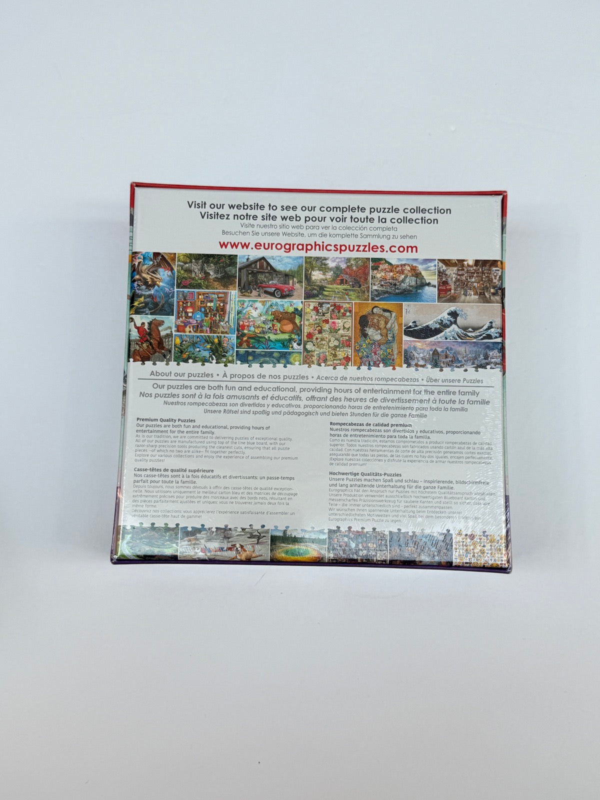 Sealed Brand New EuroGraphics Kids Hockey 60-Piece Puzzle