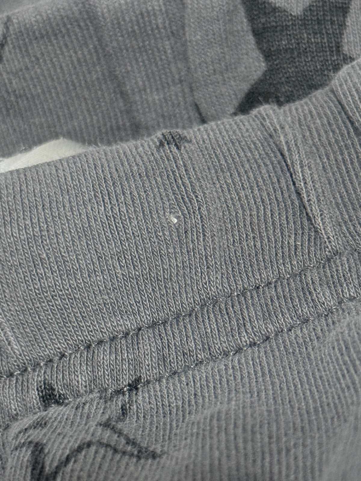 Petit Lem Gray Star Pajama Set 3T