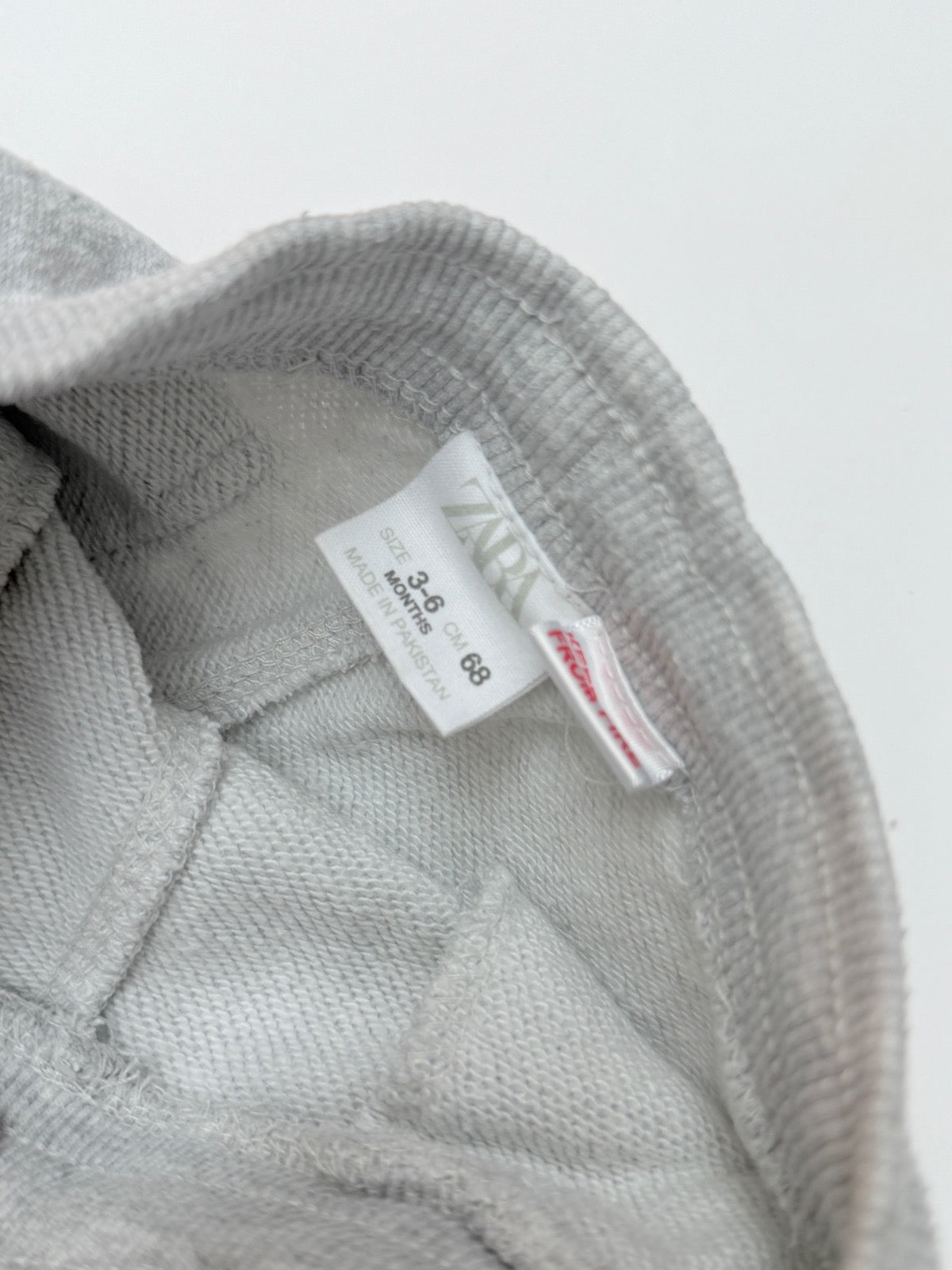 Zara Gray Jogger Sweatpants 3-6M