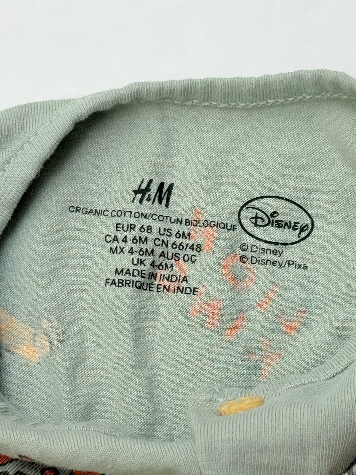 H&M Disney Lion King Romper 4-6M