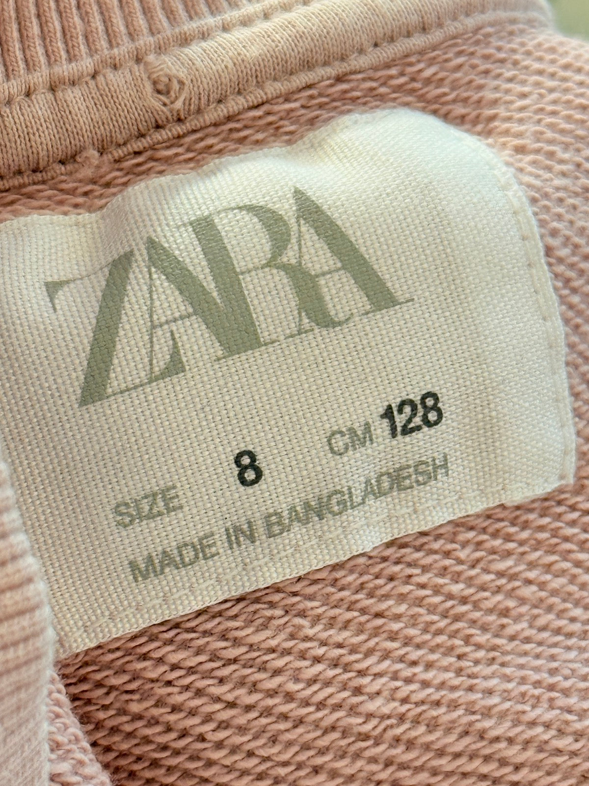 Zara Half Ride Graphic Sweatshirt Size 8