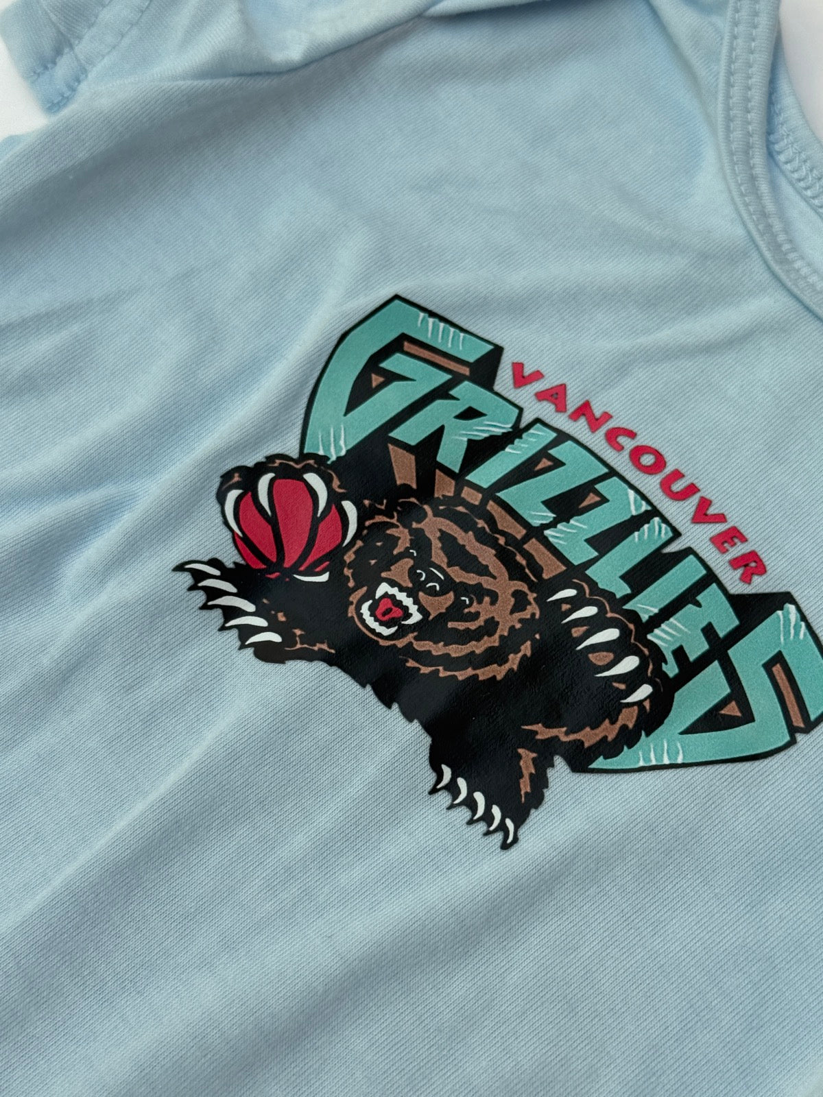 Vancouver Grizzlies Baby Onesie 6m