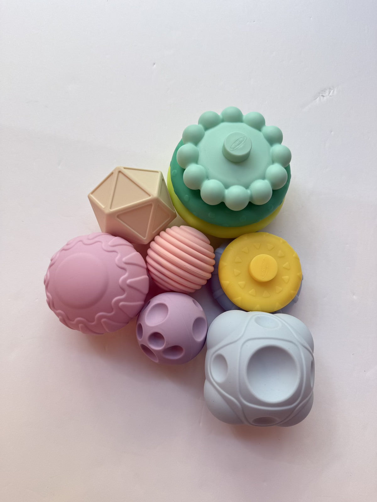 Silicone Sensory Baby Toy Ball Set