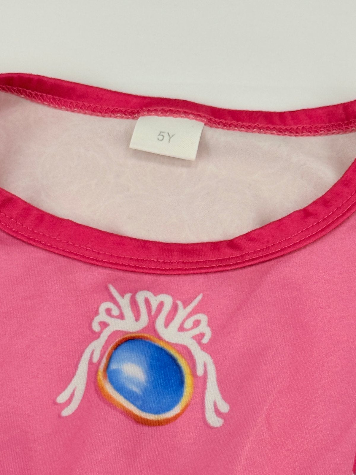 Princess Peach Style Pink Dress 5Y