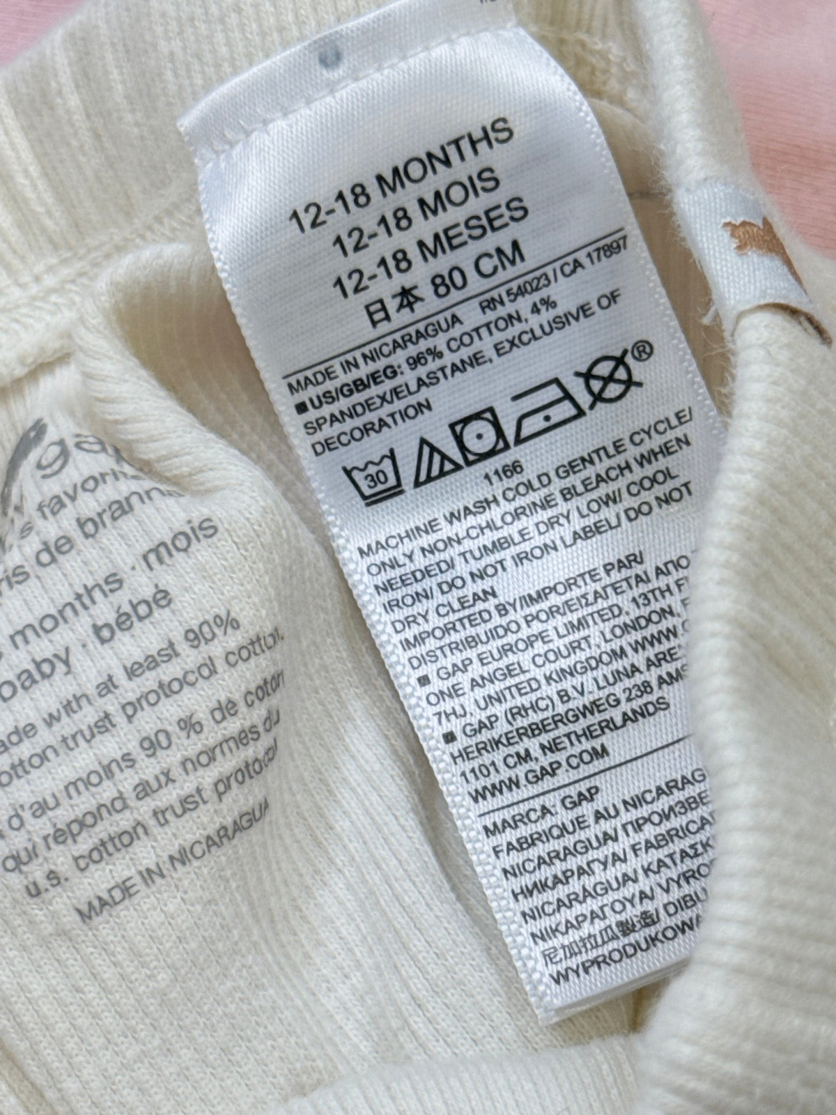 Baby Gap Leggings 3-Pack 12-18M