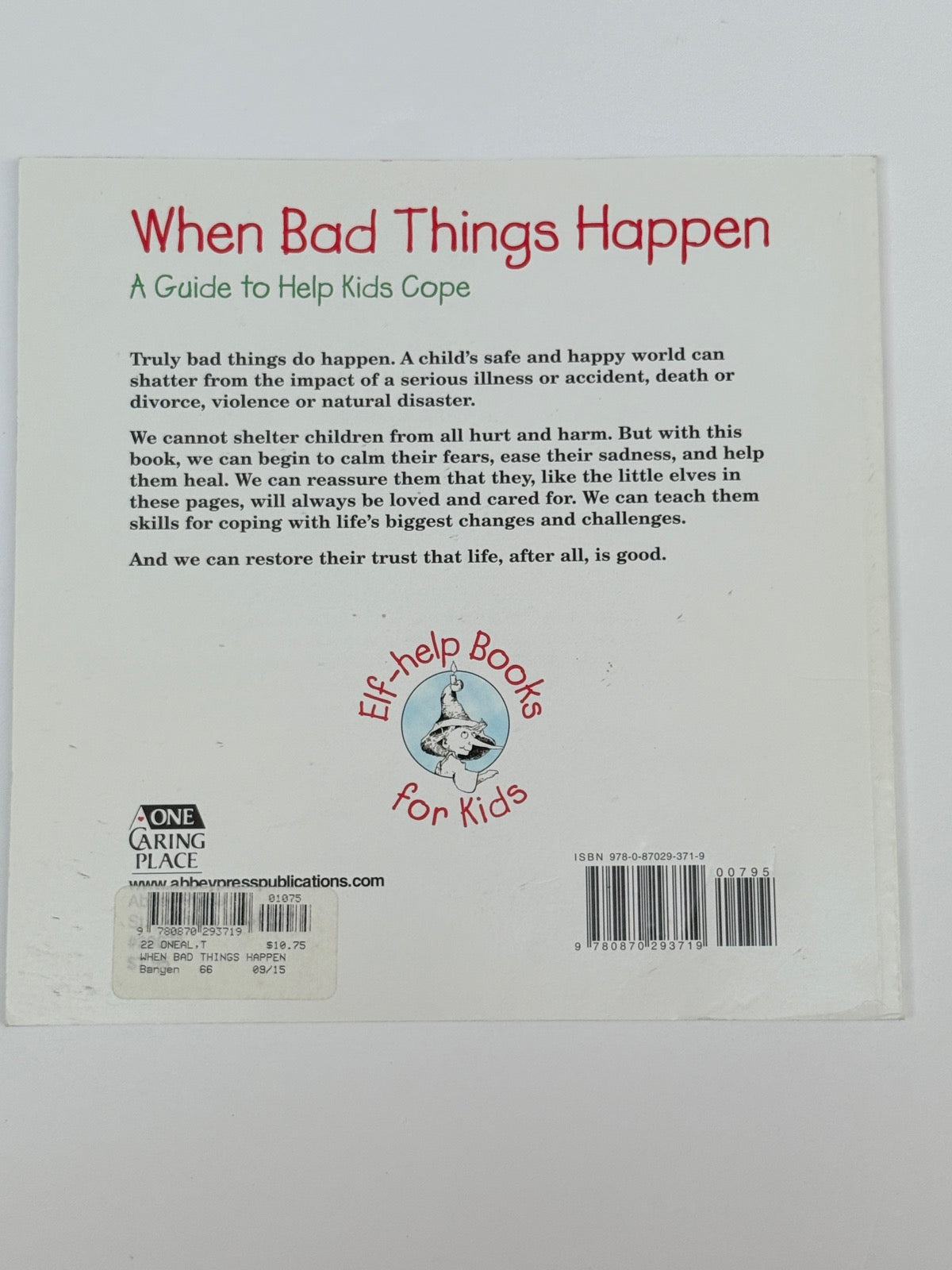 Ted O'Neal When Bad Things Happen