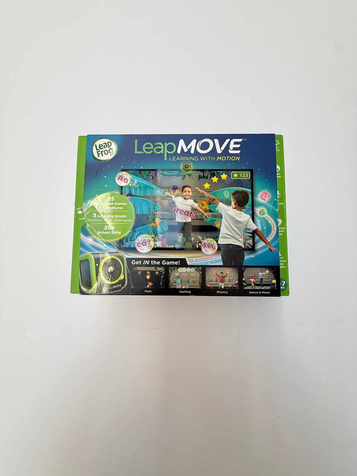LeapFrog LeapMove Learning Motion Camera Game