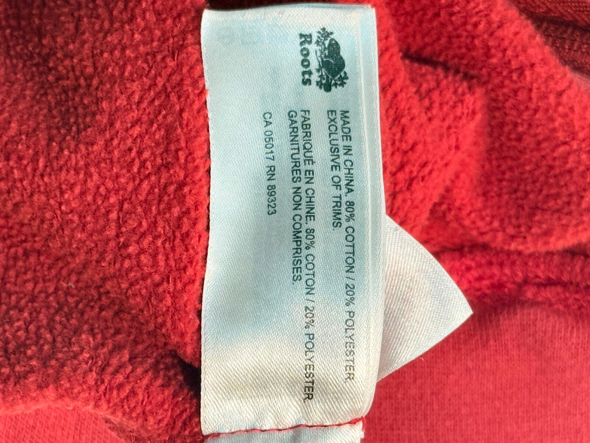 Roots Canada Red Zip Hoodie 18-24M