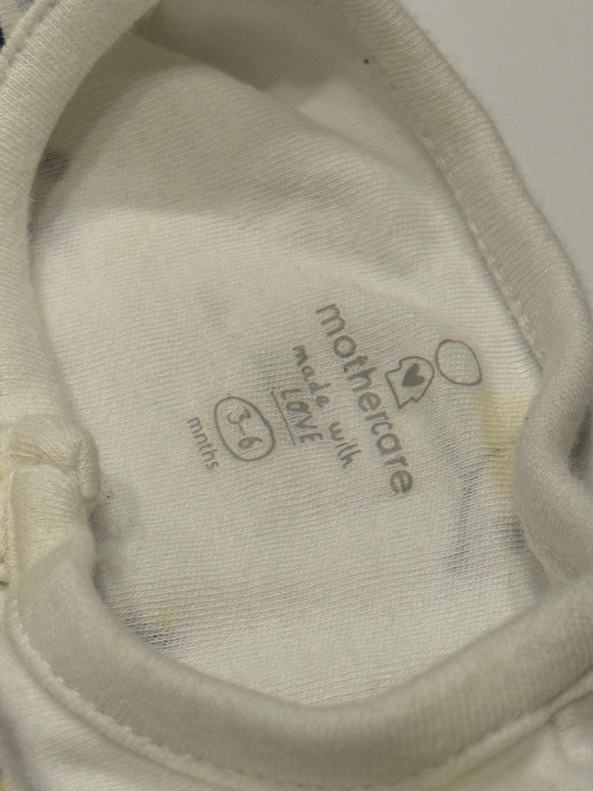 Mothercare Nautical Print Footed Sleeper 3-6M