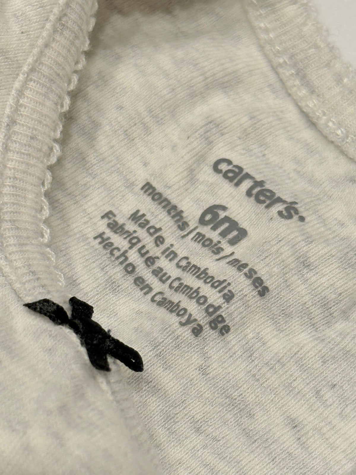 Carter's Just Purrfect Cat Bodysuit 6m