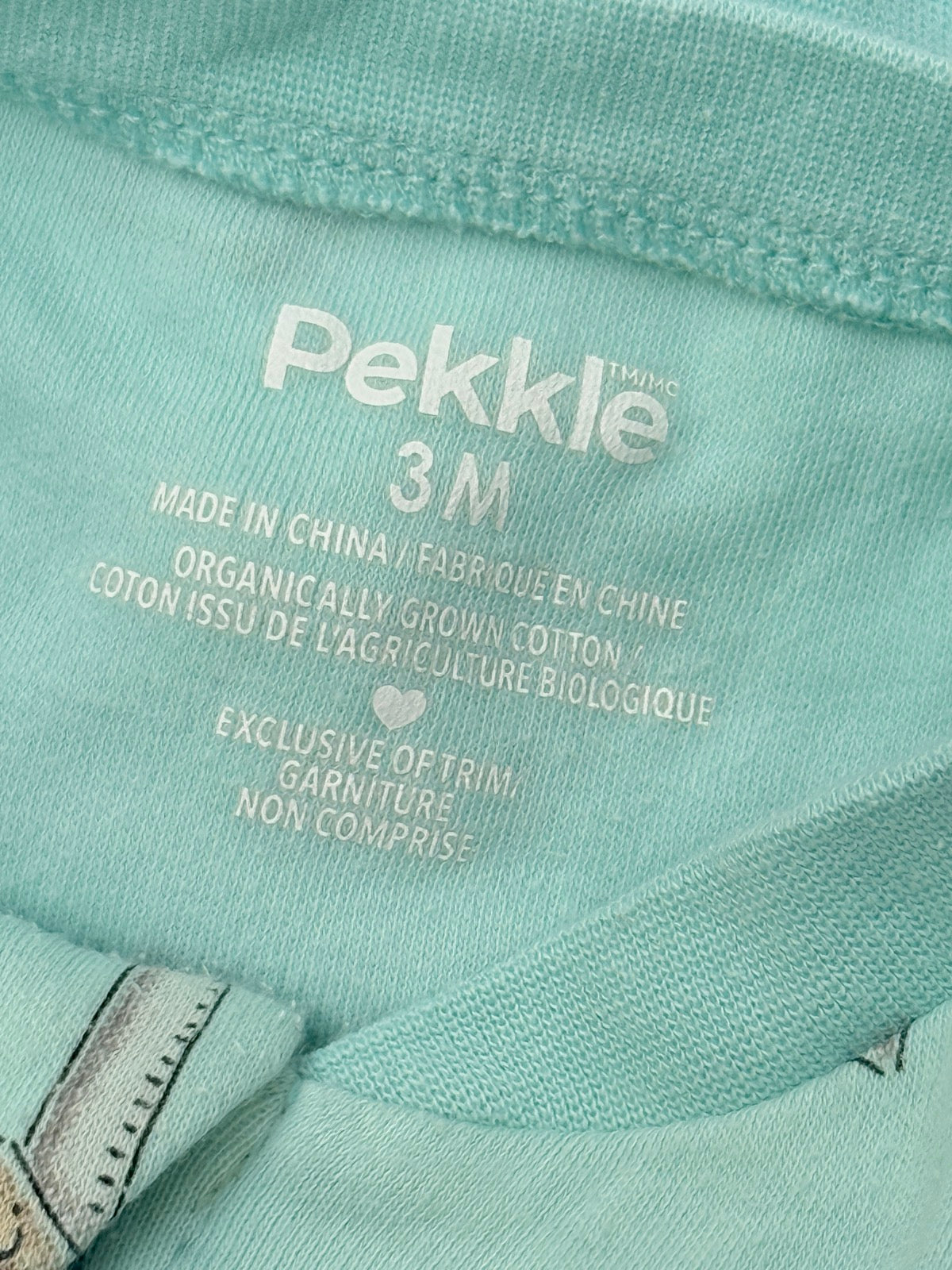 Pekkle Tool Print Footed Sleeper 3M