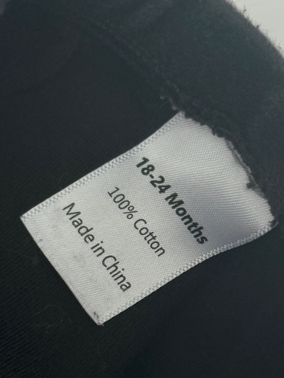 Black Jogger Sweatpants 18-24M