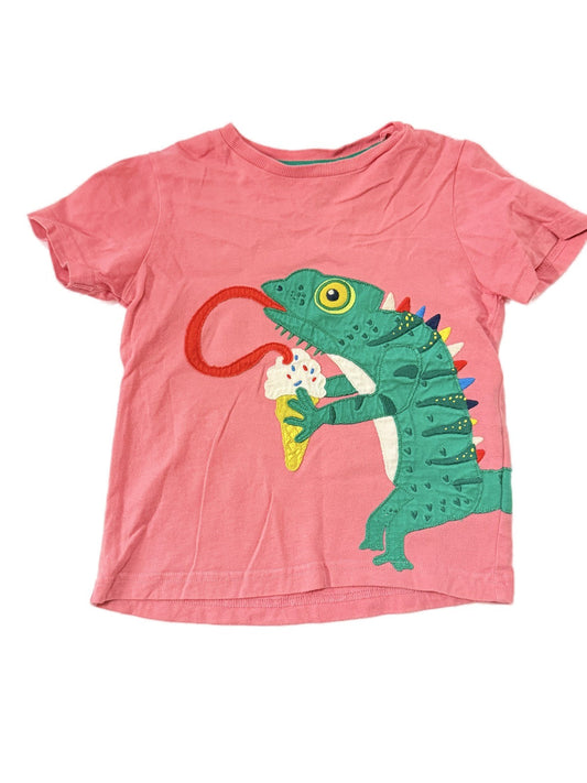 Mini Boden Chameleon Ice Cream Shirt Size 3-4Y