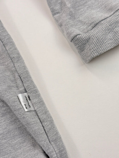 Portage and Main Gray Camo Hood Hoodie