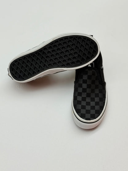 Vans Asher Slip-On Checkerboard Sneaker Youth 13