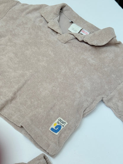 Zara Terry Cloth Polo Set 4 Years