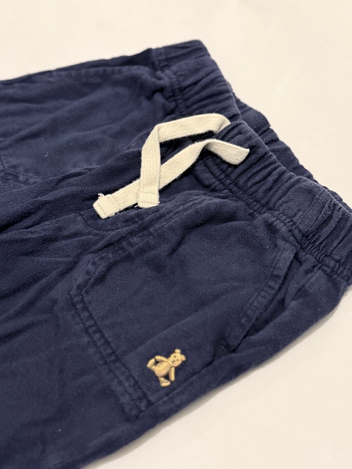 Baby Gap Navy Bear Logo Joggers 3T
