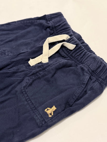 Baby Gap Navy Bear Logo Joggers 3T